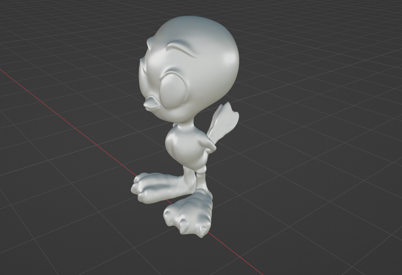Miniatura 5 do modelo 3D Tweety bird