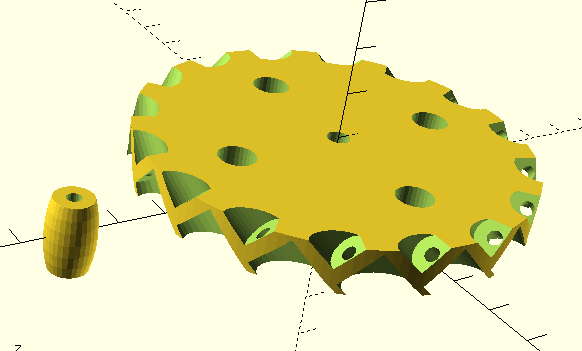 procedural mecanum wheel