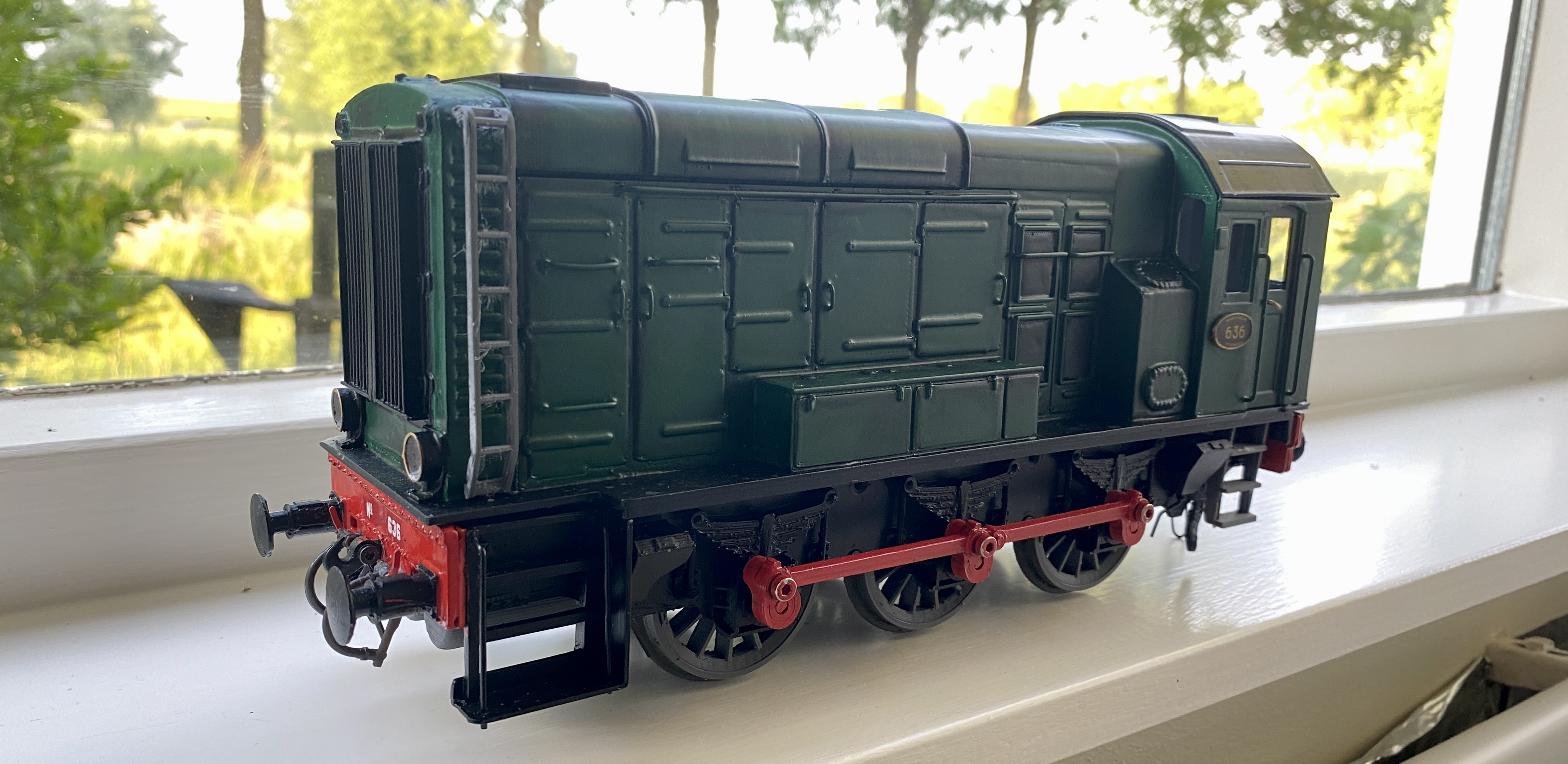 Nederlandse Spoorwegen 636 Diesel Shunting Locomotive - Gauge 1 / 1:32