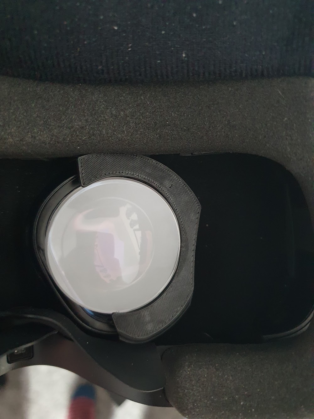 Pimax Crystal prescription lens holder (using Zenni 550021) by Small