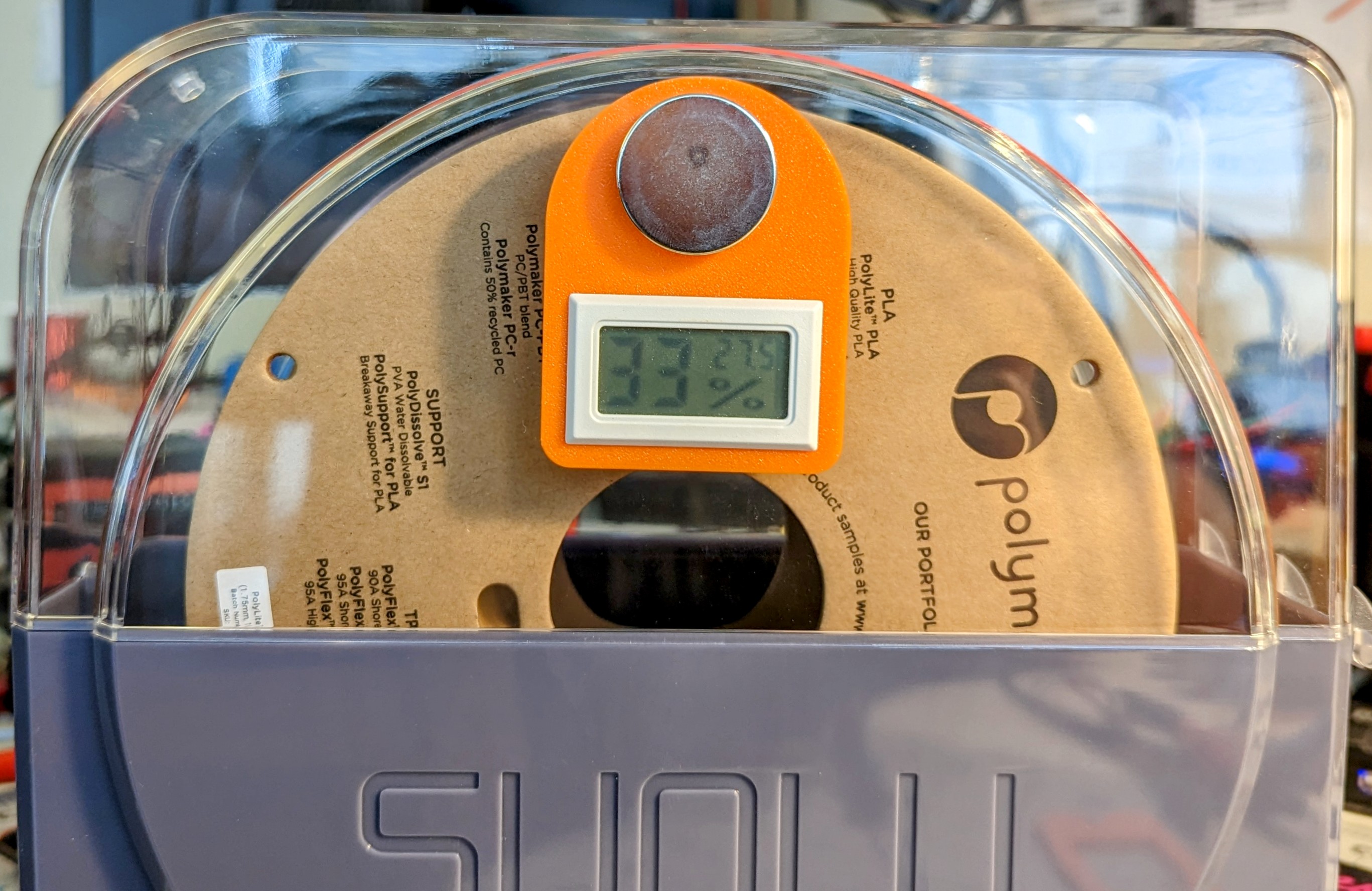 Hygrometer Magnet Mount