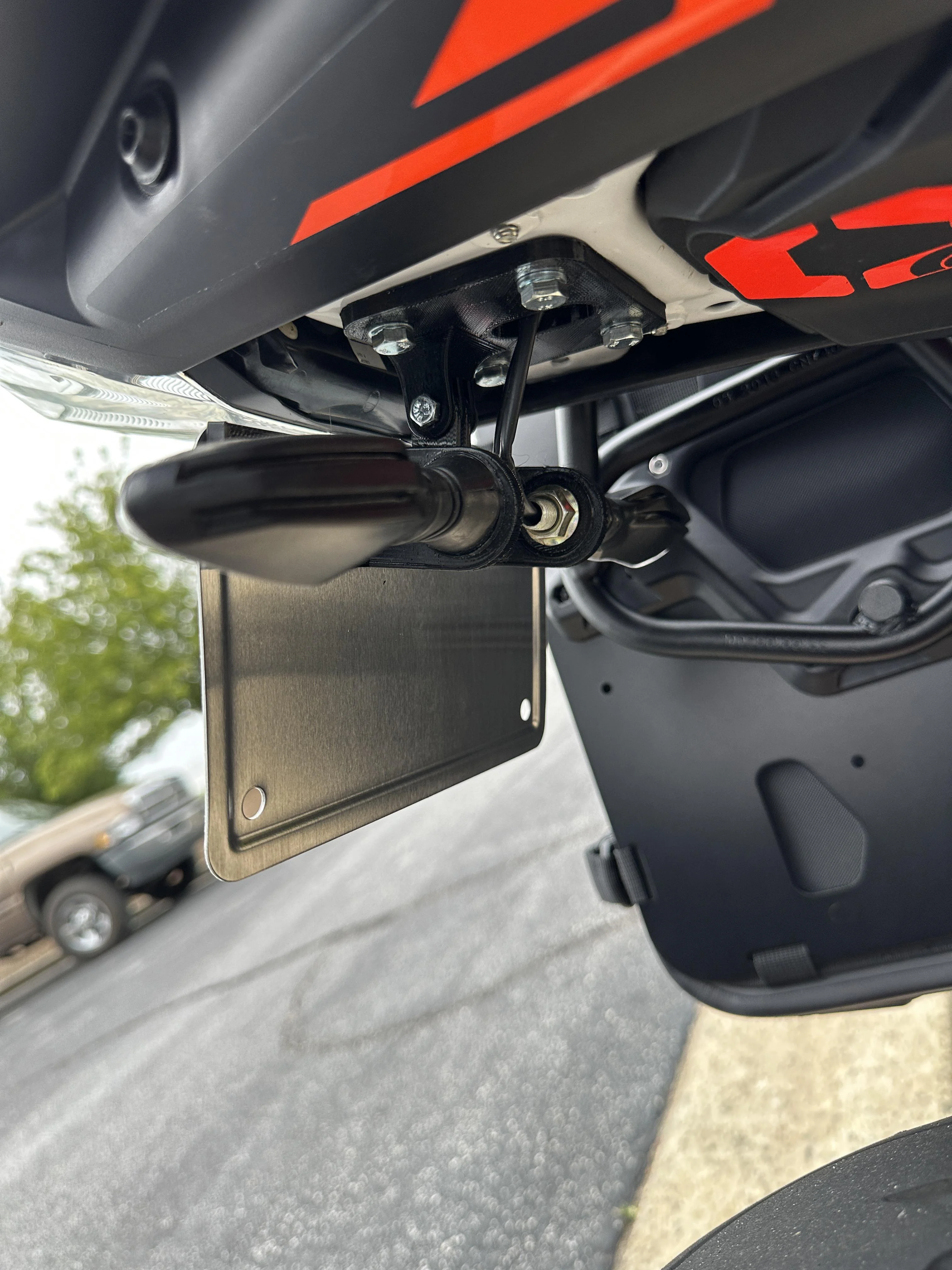 ktm duke 390 tail tidy kit