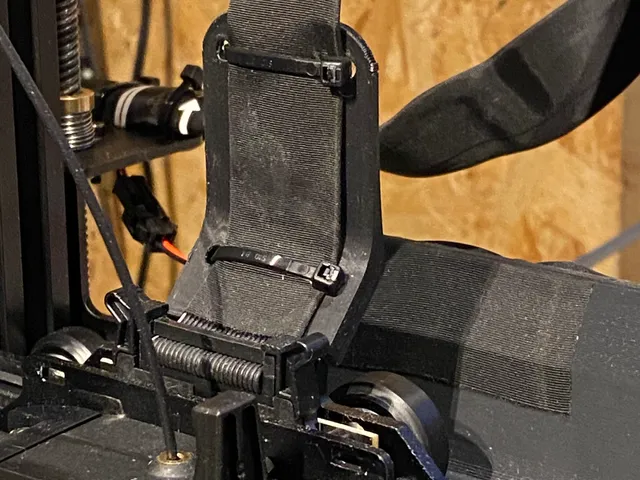SOVOL SV07 Extruder Ribbon Cable Support Extension