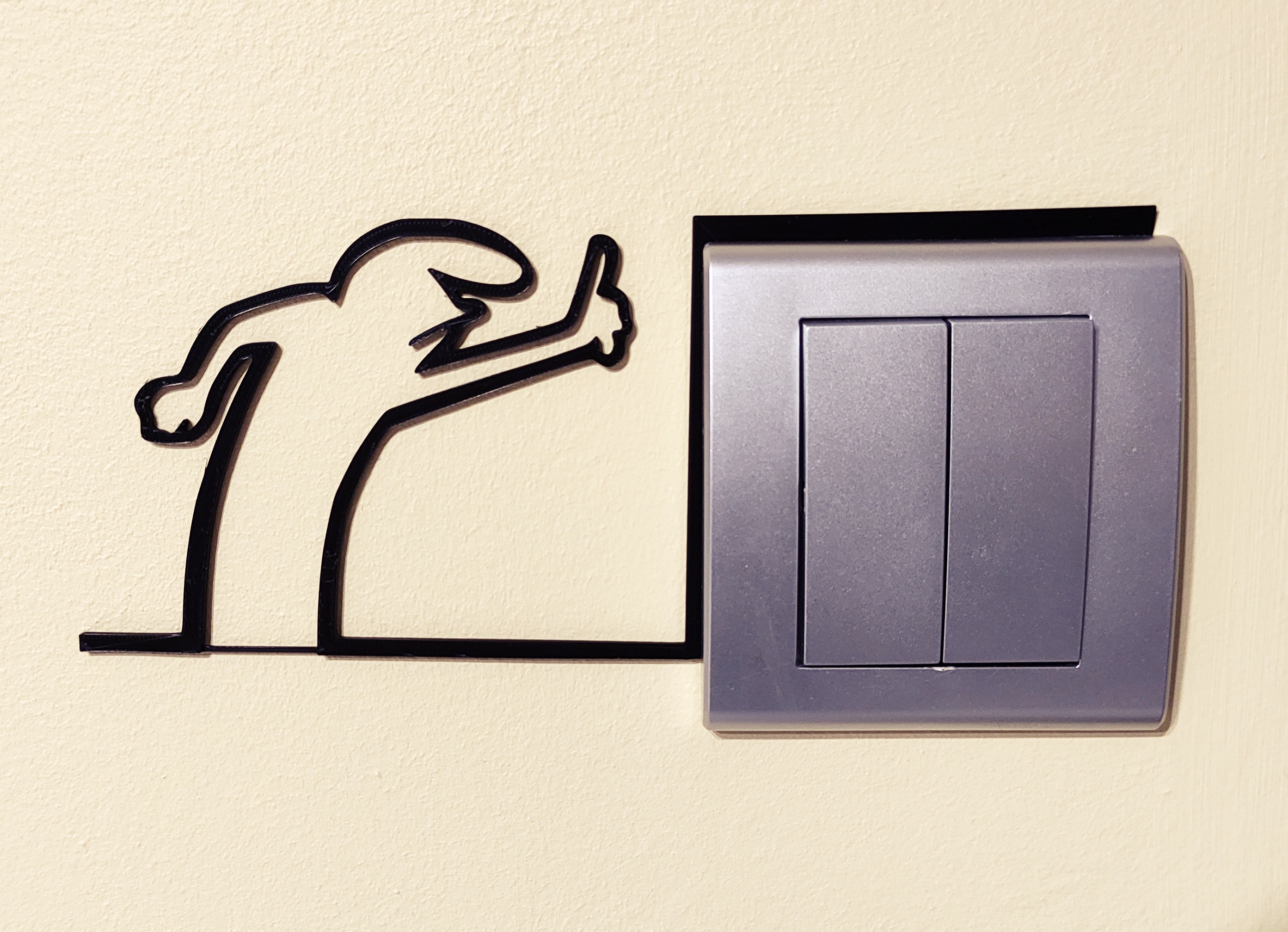 Funny Light Switch Gadget – La Linea Balum 30