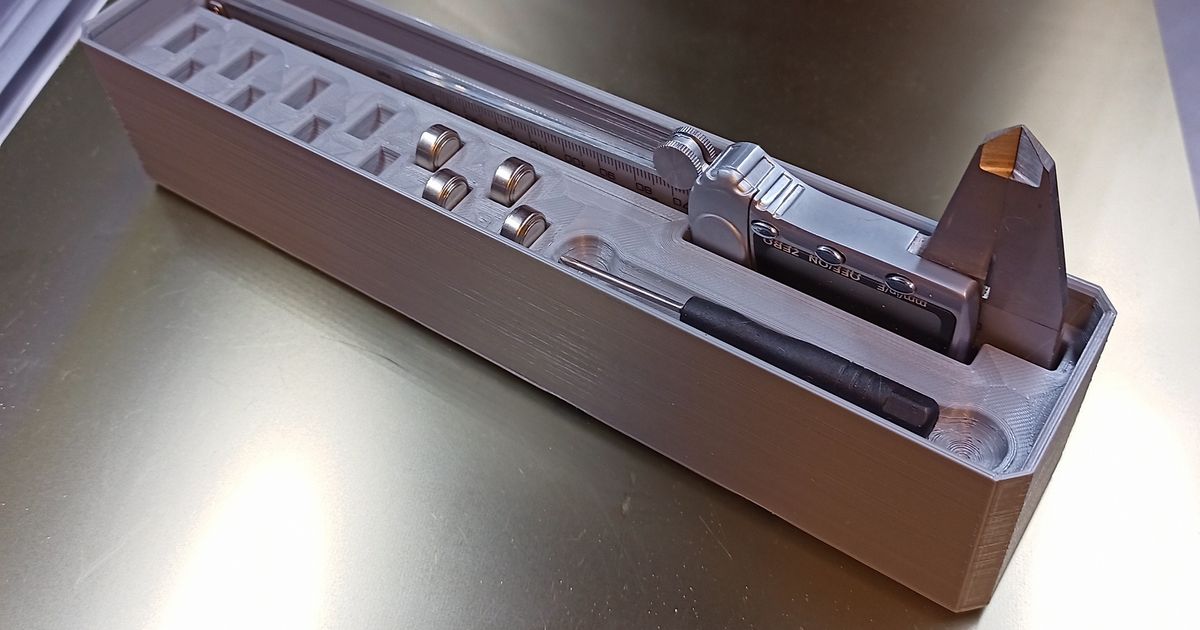 In3D FreeGrid Horizontal Caliper Module by In3Dca Download free STL