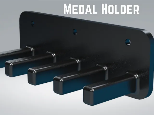 Wall-mounted Medal/Lanyard Storage