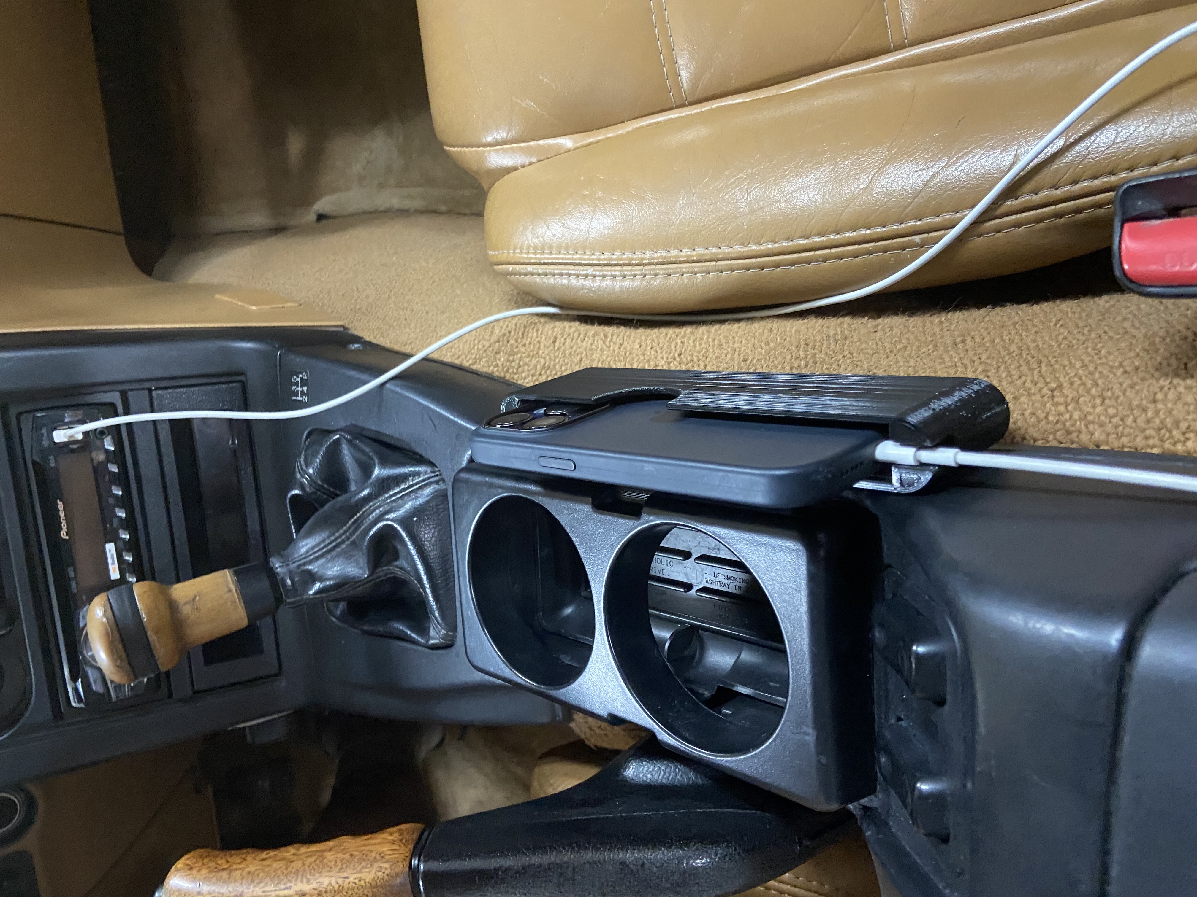 NA Miata Phone Holder