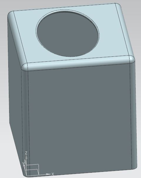 Tissue Box Blank