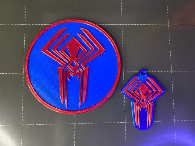Spider-Man 2099 Coaster and Keychain