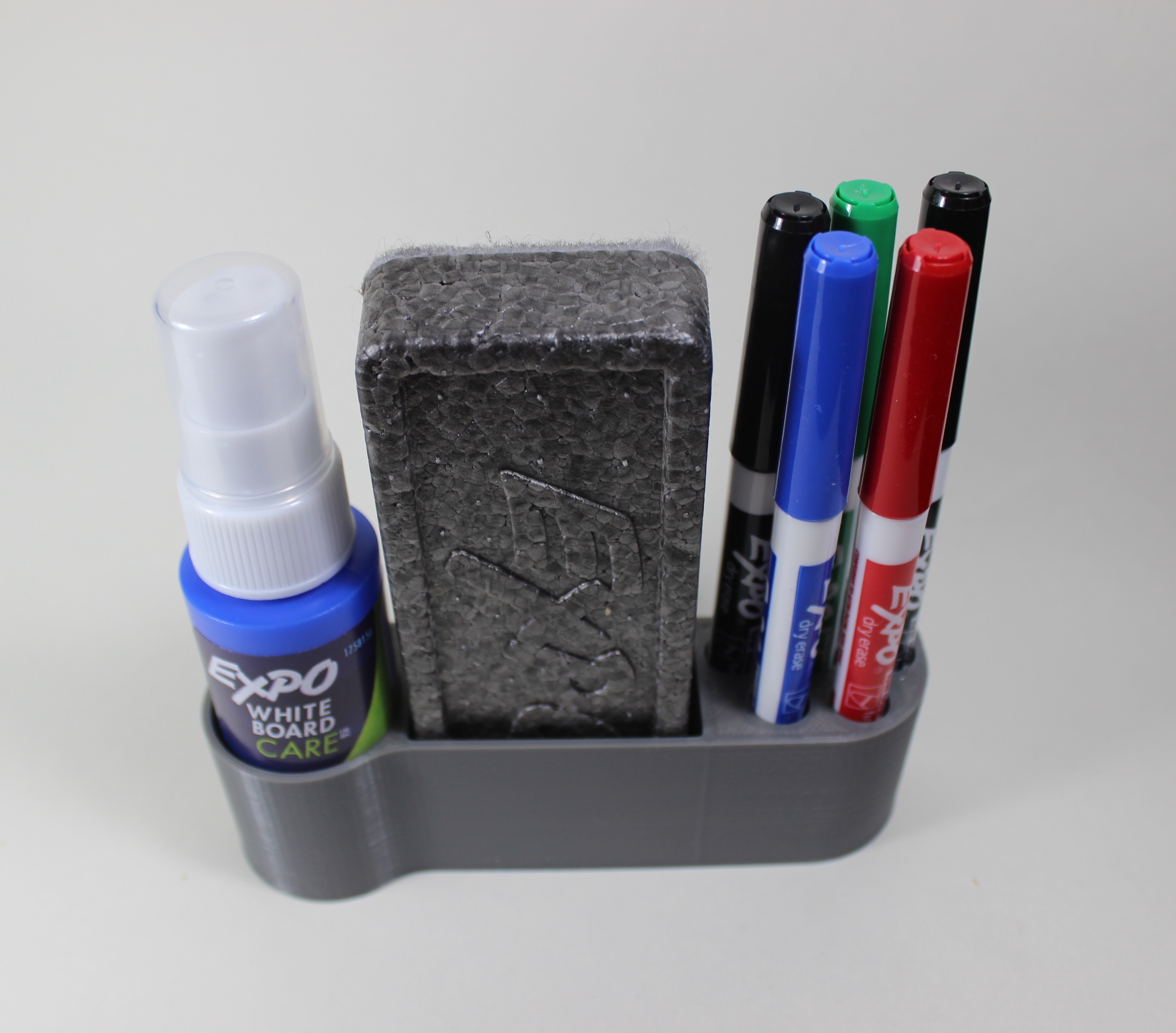 Fine Expo Marker, Eraser, and Spray Holder/Wall Mount by Andrew Wachter, Download free STL model