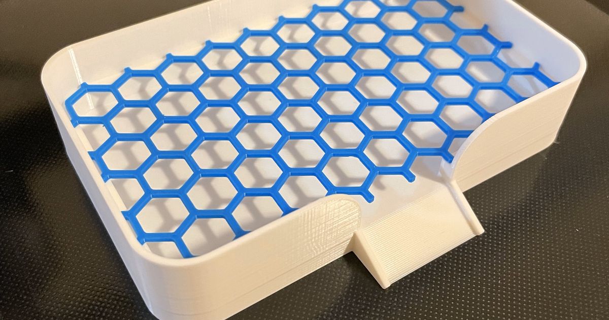 Kitchen Sponge Holder by cmerkle Download free STL model