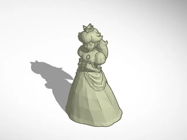 Princess Peach Statue