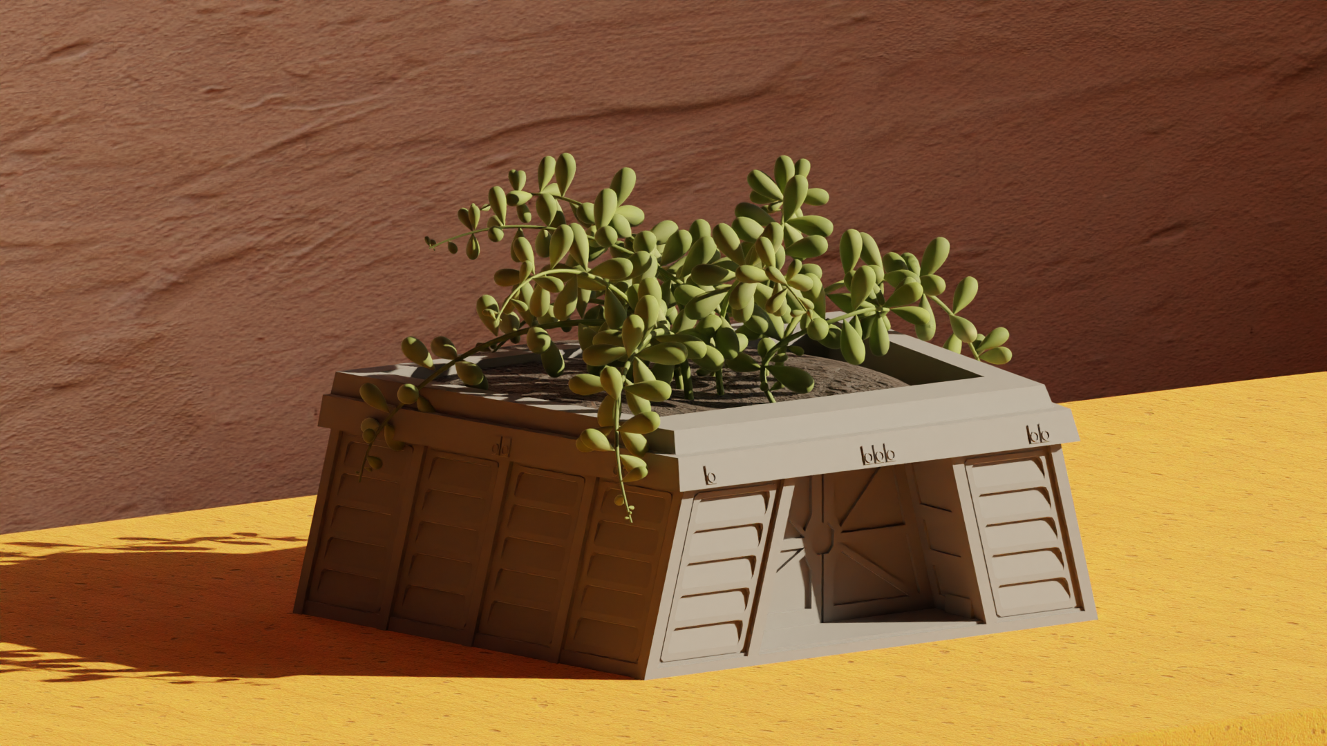 Endor Bunker - Star Wars Pot Plant
