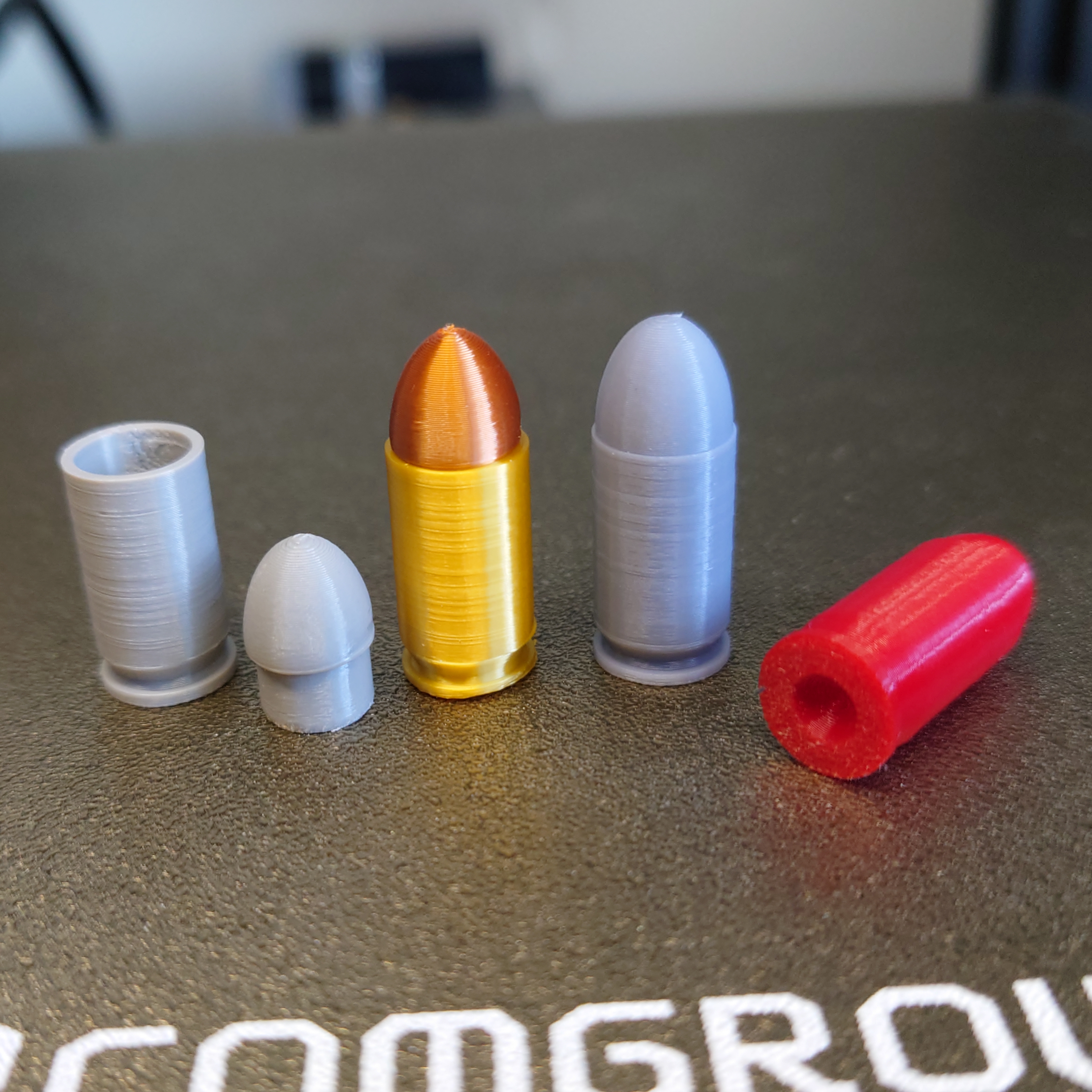 .380 ACP replica and snap cap