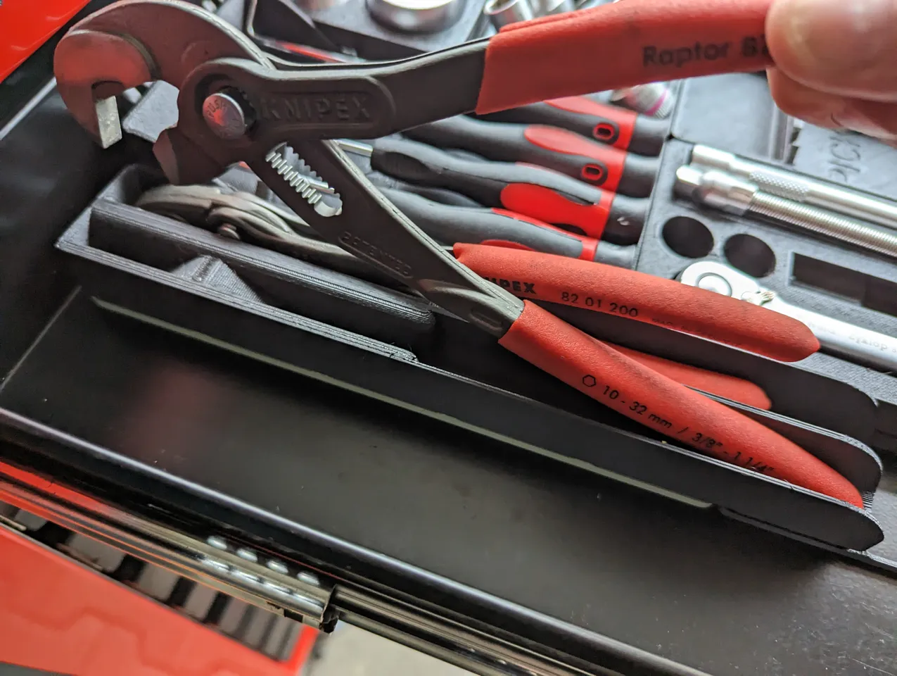 Gridfinity + Knipex TwinGrip and Raptor by MrStolarsky | Download