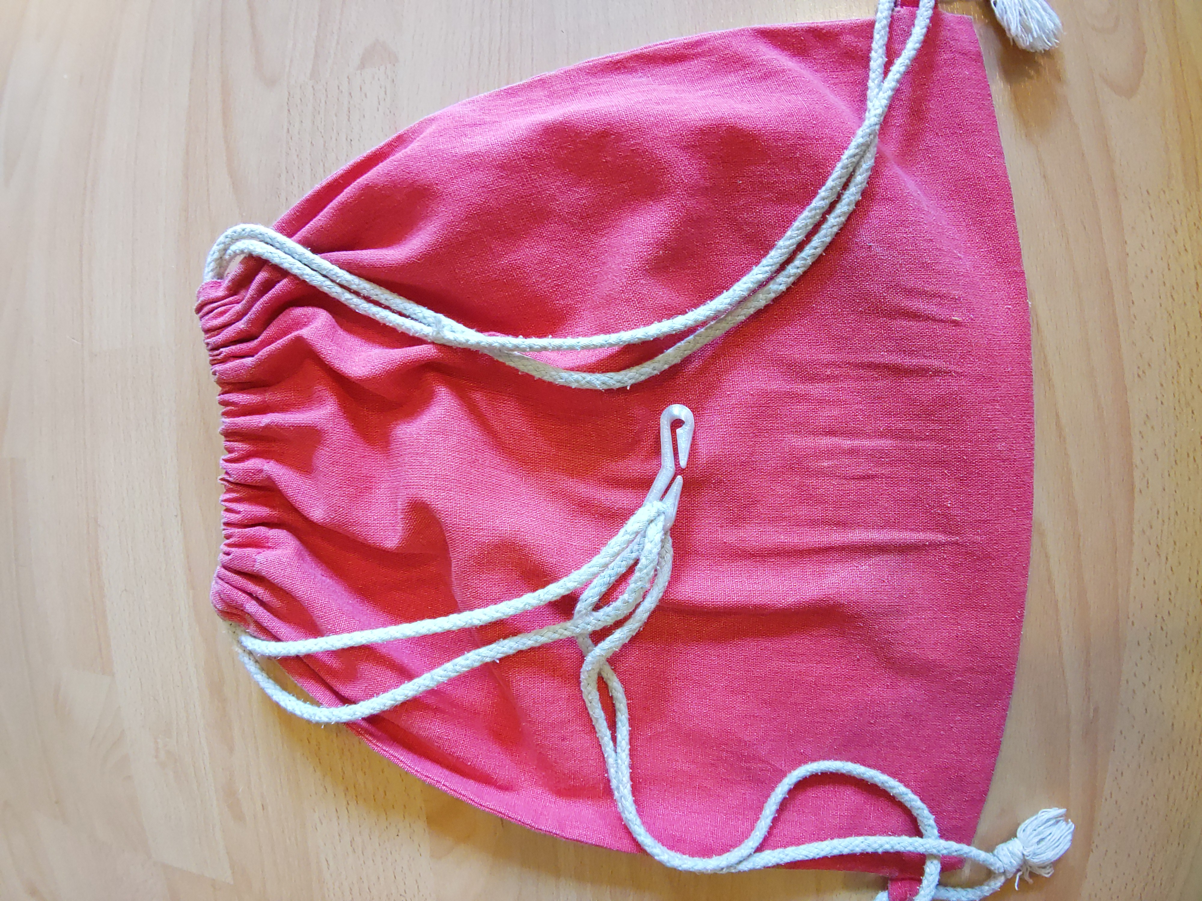 Stoffrucksack / Cloth backpack / String Backback Clip