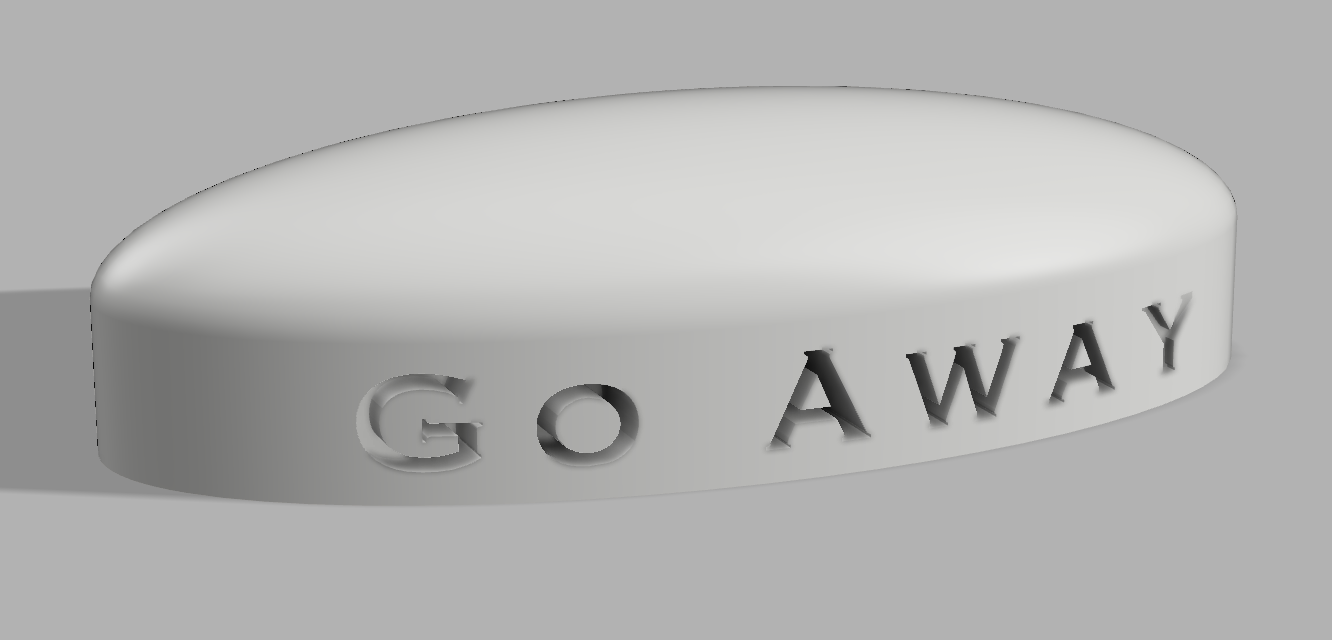 Go Away / Open Sign