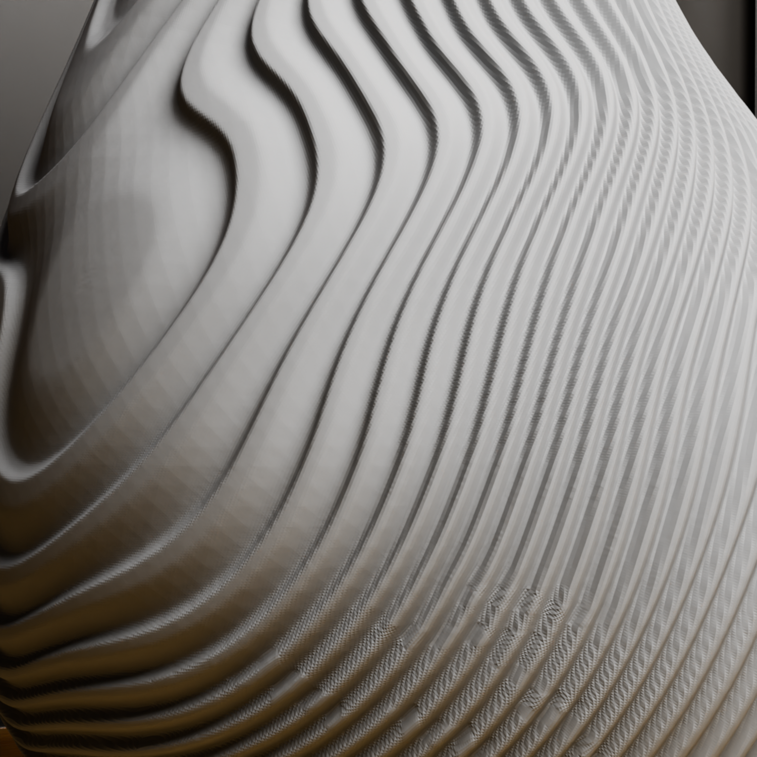 Vase « Grooved Pear » — thumbnail 4