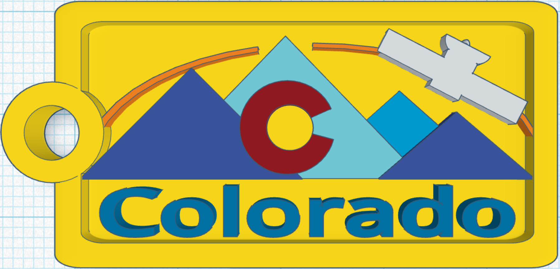 Colorado Keychain