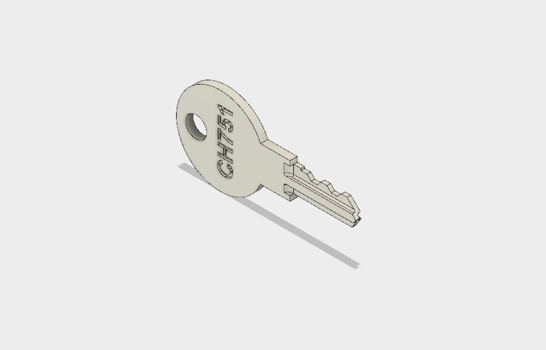 CH751 Key (Import from Thingiverse)