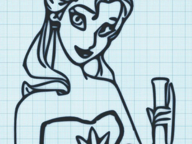 PRINCESS WEED - WALL ART