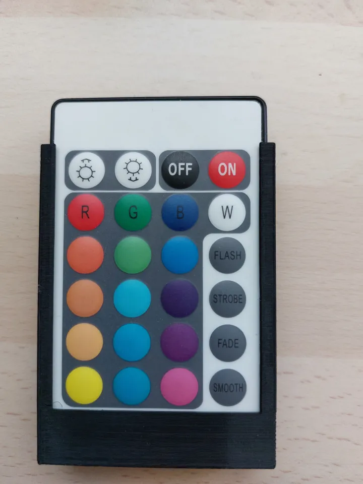 LED Fernbedienung Halter - LED remote control holder by WT3D