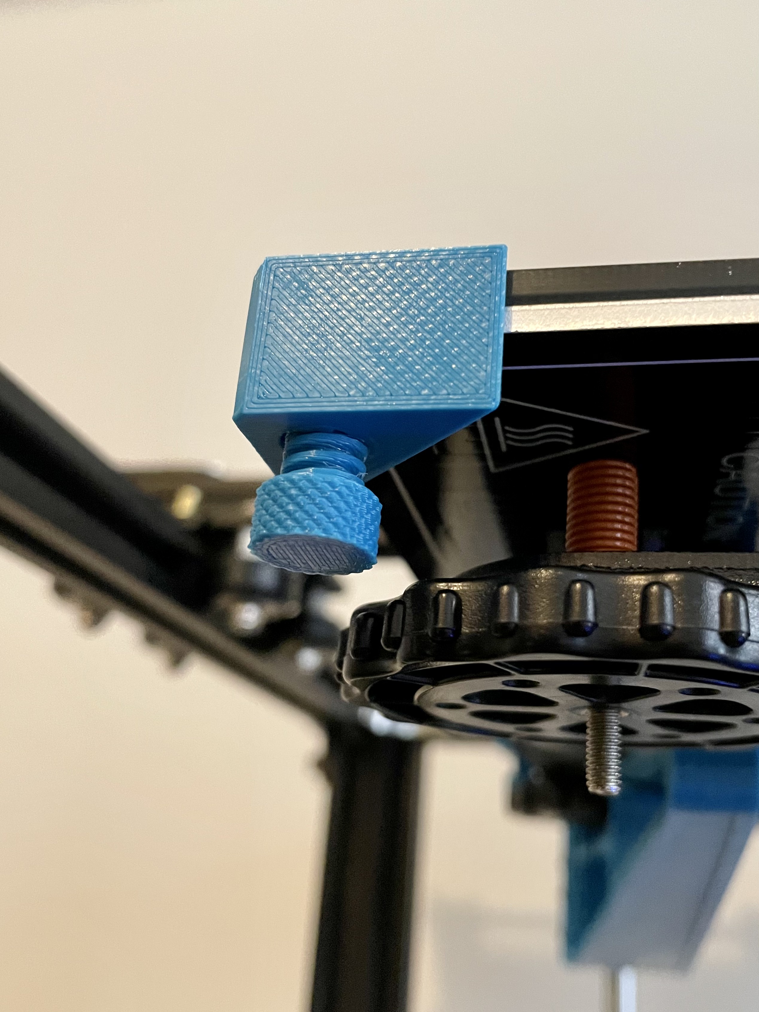 Glass bed corner clamp by Spas Bilyarski Download free STL model