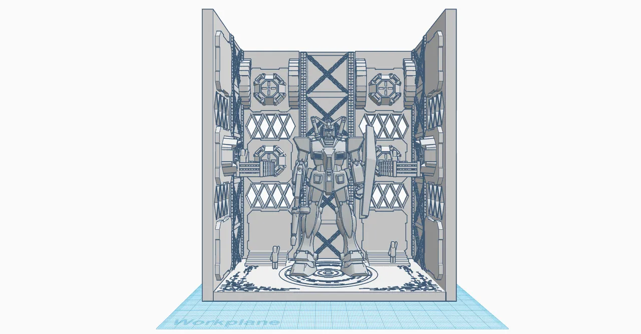 STL file Gunpla base _ Hangar 🤖・3D printable model to download