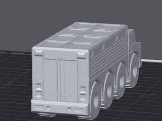 BIG RIG - TRUCK by K2_Kevin | Download free STL model | Printables.com