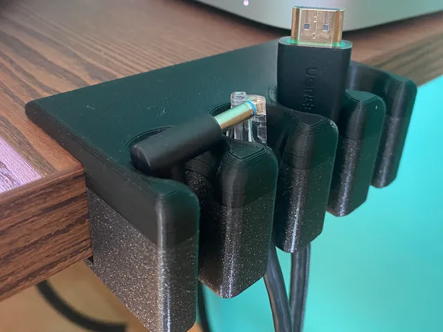 Cable management with table mount
