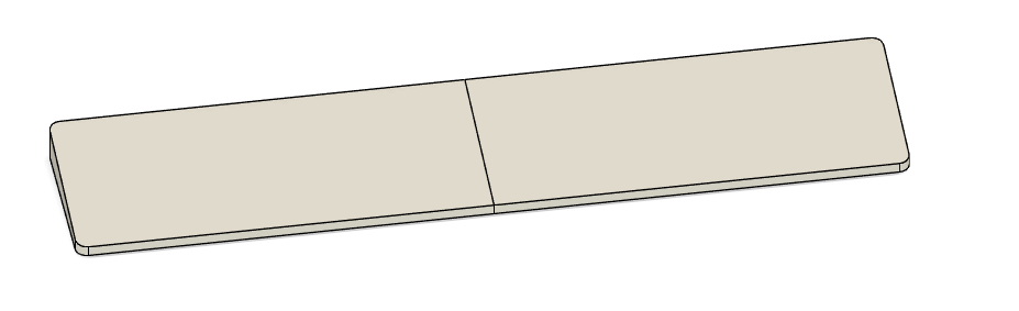 Wrist rest for Logitech G PRO/G PRO X keyboard