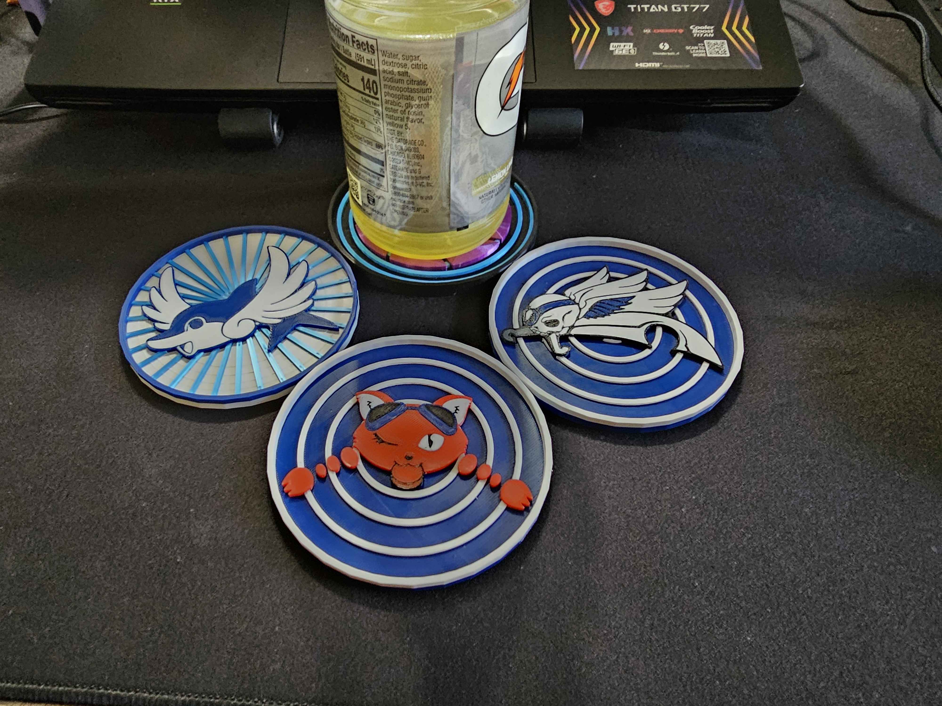 Skies of Arcadia Inspired Coaster Set