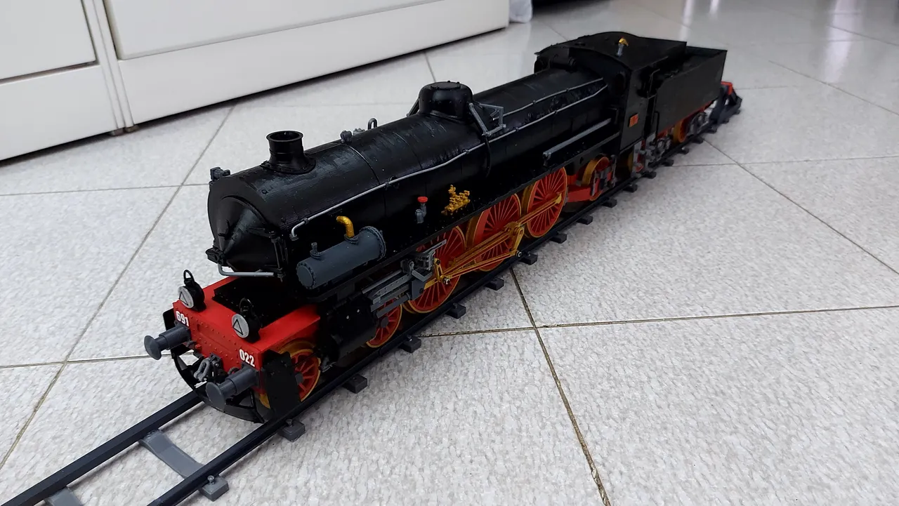 Steam locomotive FS 691 by Paolo | Download free STL model | Printables.com