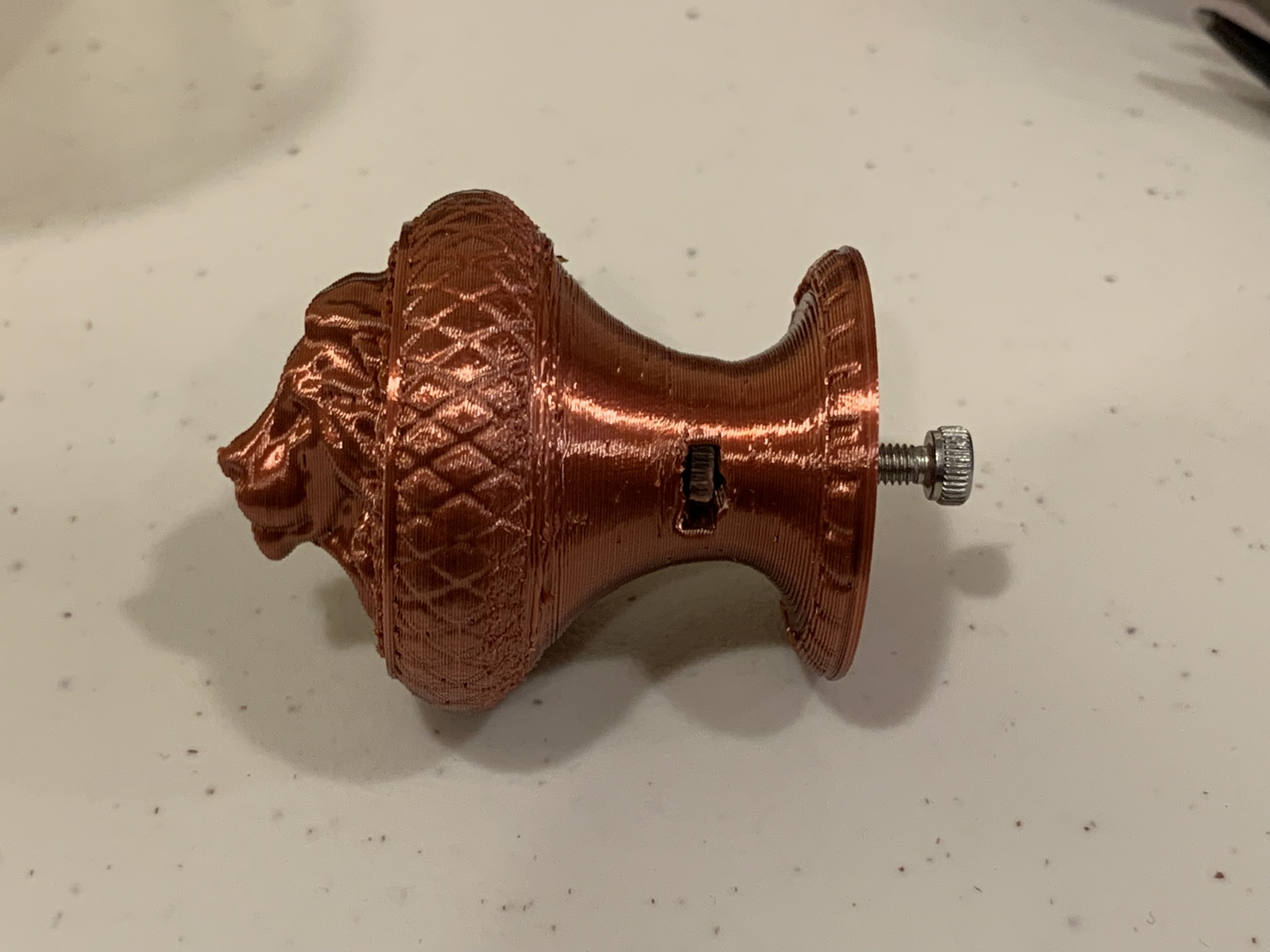 Victorian-Style Lion Head Knob M3 Remix