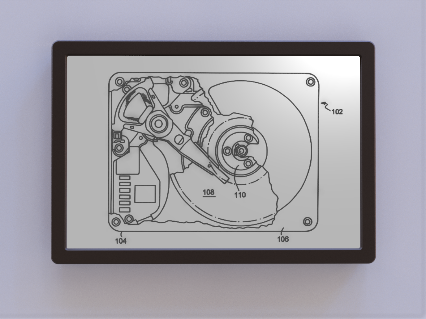 Hard Drive Patent Art