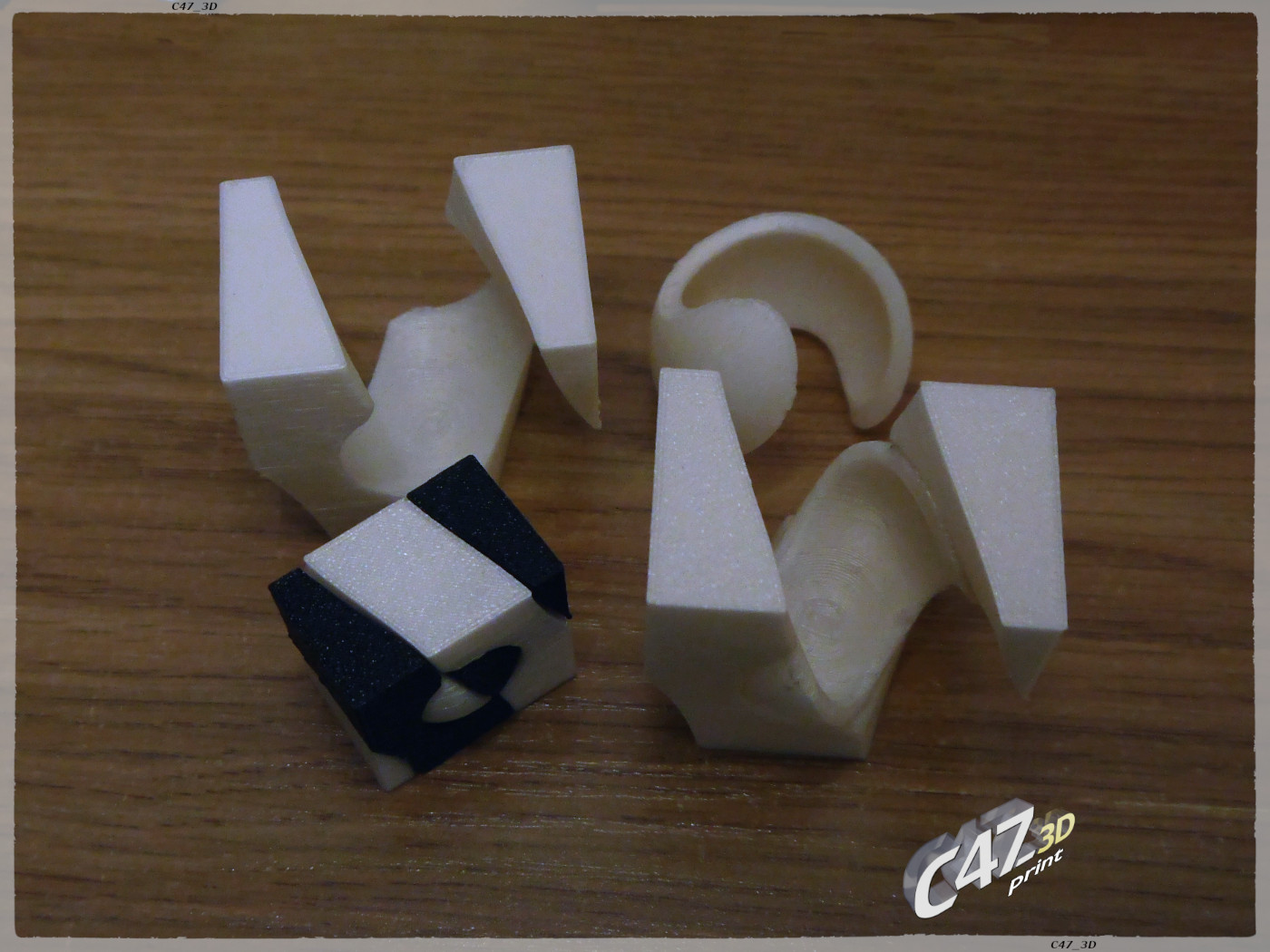 Fidget Puzzle Cube'n'Ball by C47_3d Download free STL model