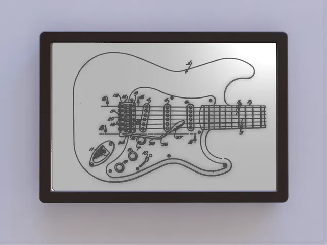 Electric Guitar Patent Art