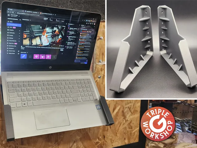 Drop-in Laptop Wall Brackets