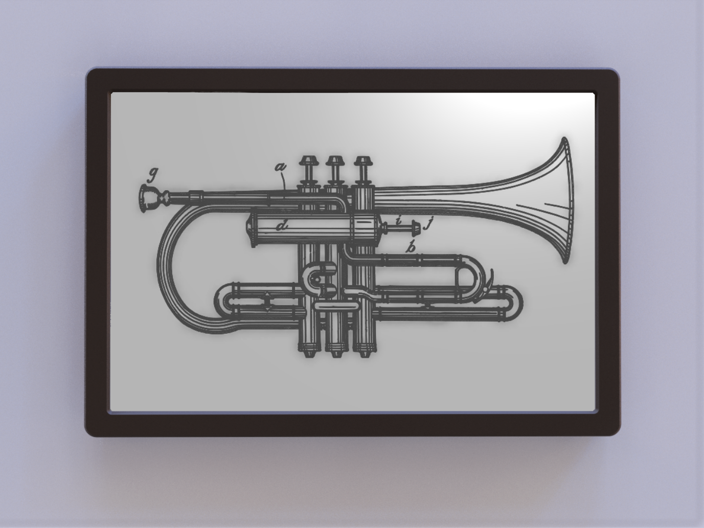 Trumpet Patent Art