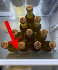 Beer bottle holder for the fridge by CMPDesign, Download free STL model