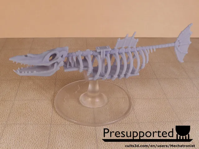 Skeleton Ship Spelljammer Miniature From DnD 2e