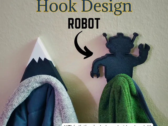 Robot Coat Hook