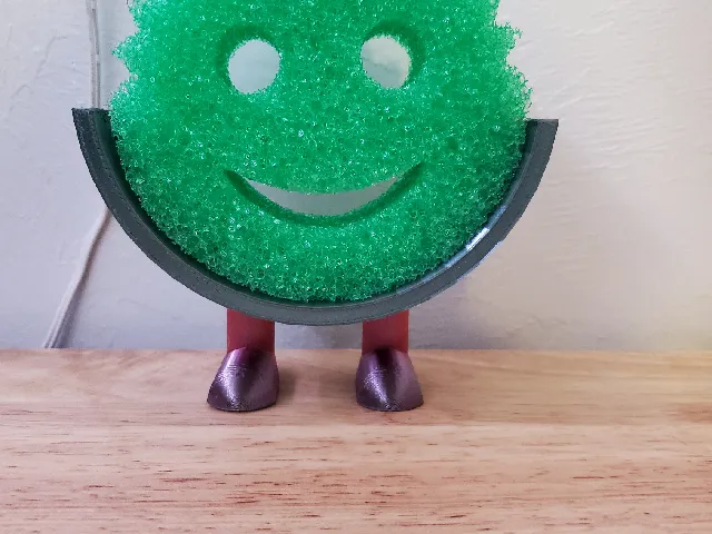 Cute Simple Scrub Daddy Holder With Legs