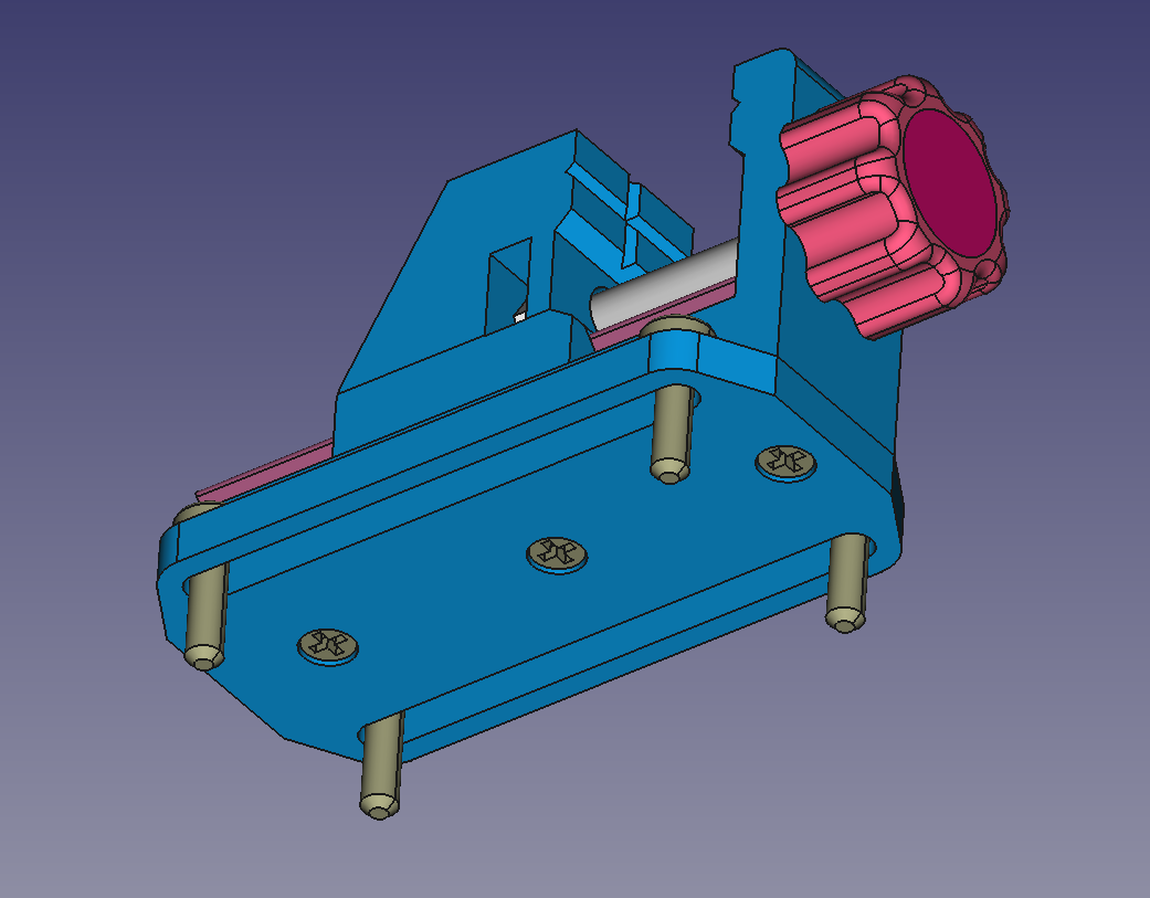 Miniatura 15 do modelo 3D Modular miniature vice