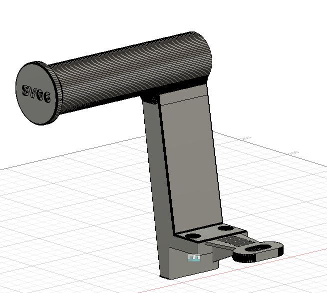 Sv06 Spool Holder With Filament Guide V1 By Andrew Gipson Download Free Stl Model 3622