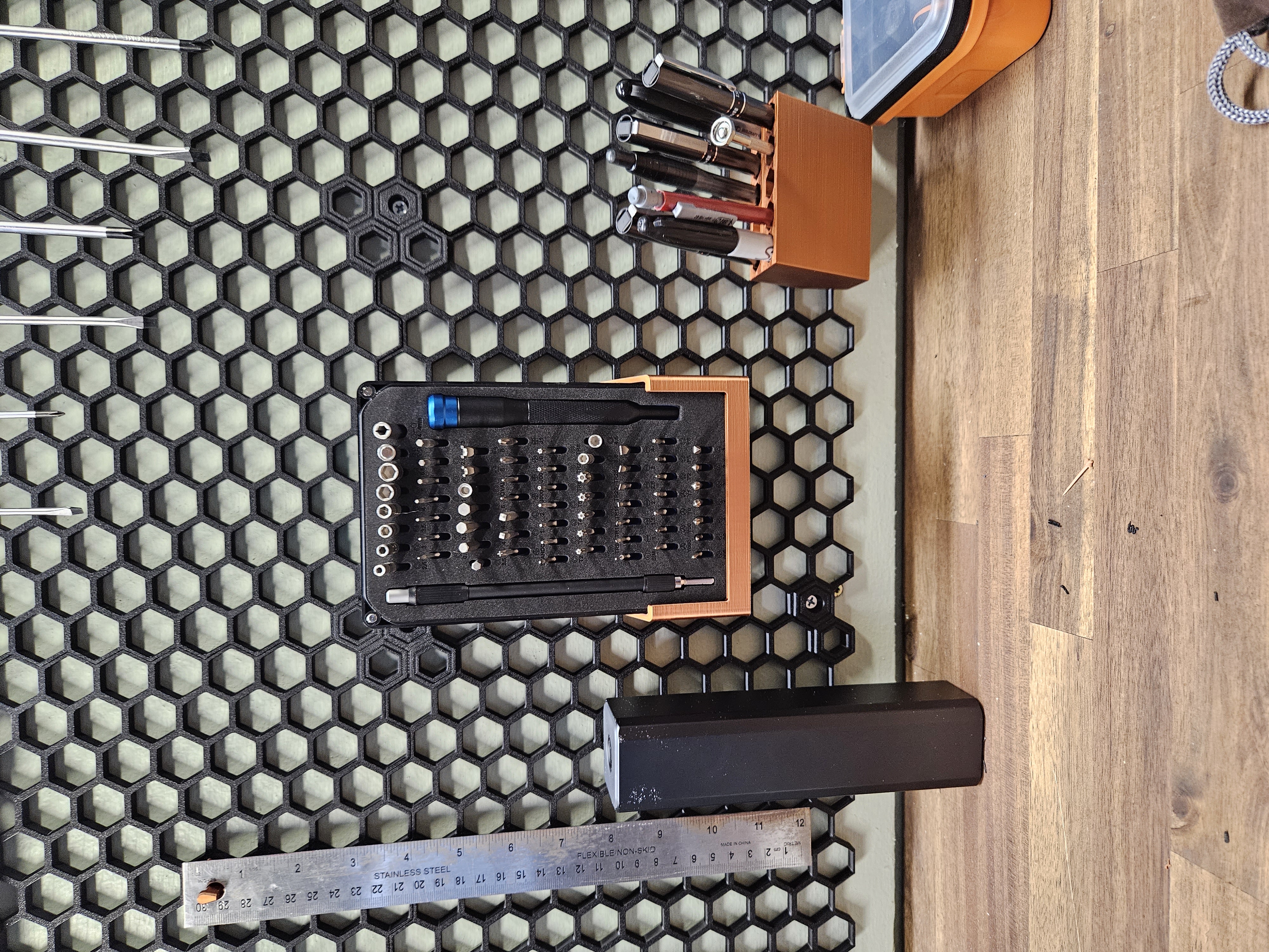 Honeycomb Storage Wall Ifixit Mako Tool Mount Open HSW