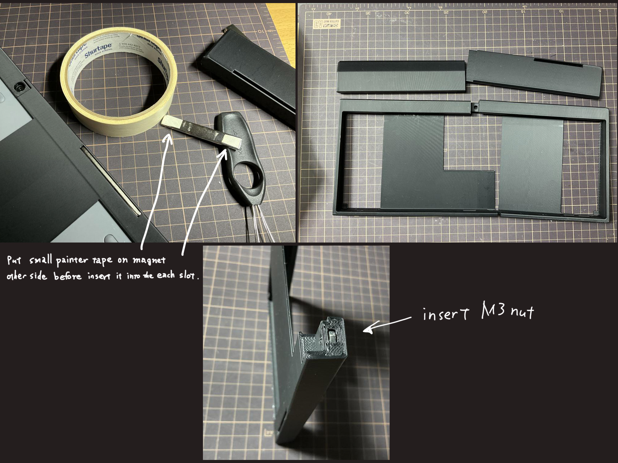 Keychron K3 Pro frame and wrist rest by k.yoshioka Download free STL model