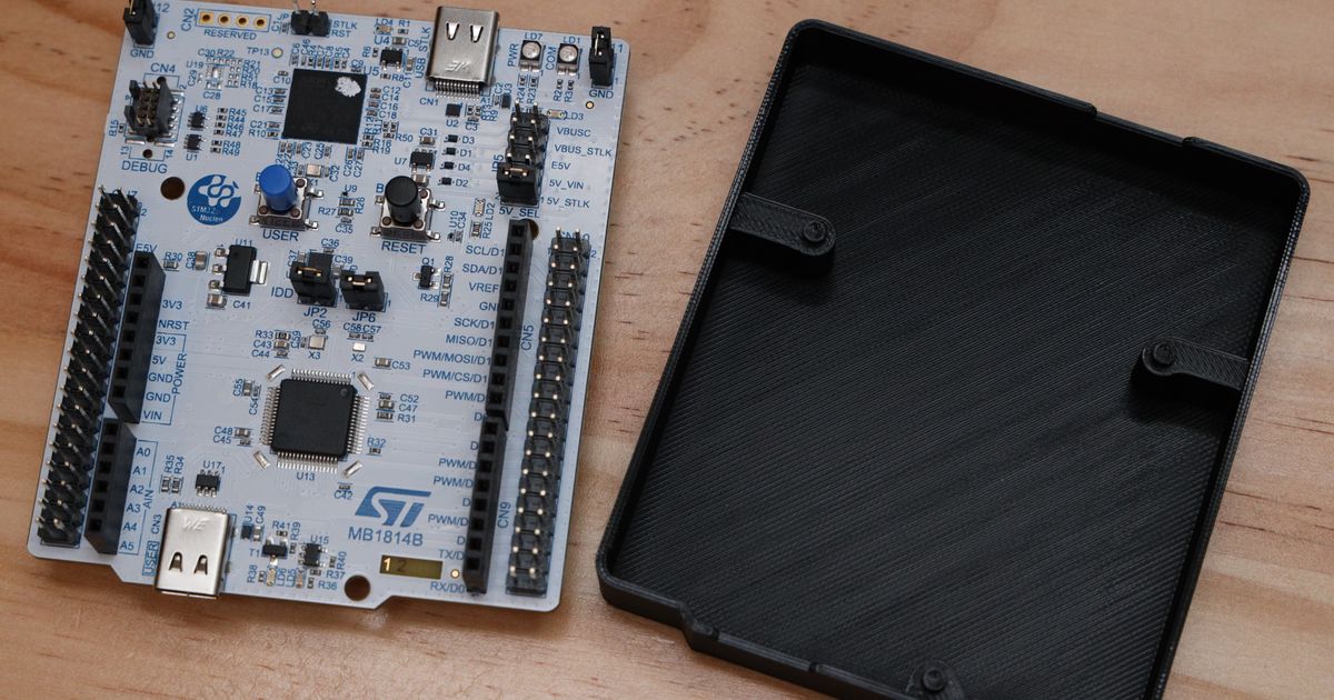 Case for NucleoH503RB by HyphenandHyphens Download free STL model