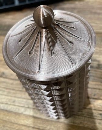 Jar for 60mm cotton pads