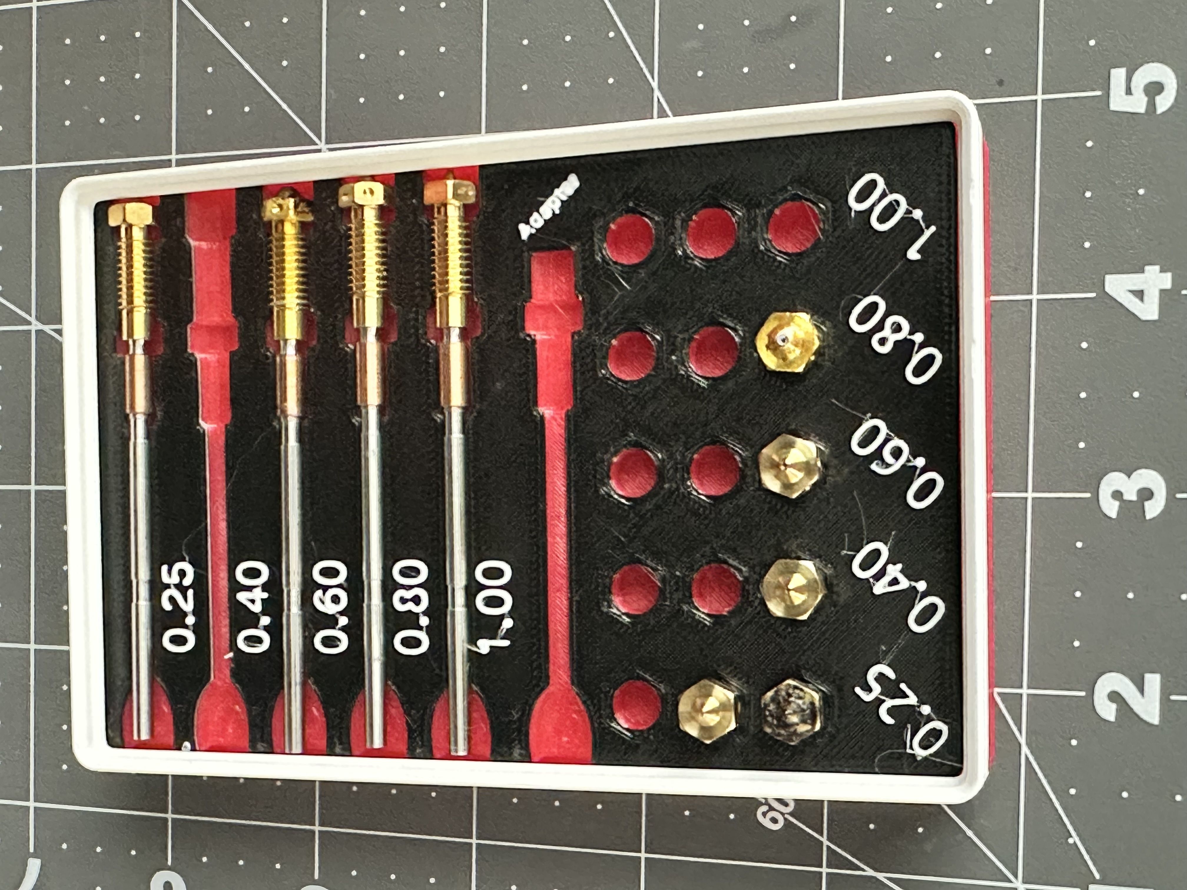 Nextruder Gridfinity Tray